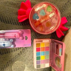 Claire’s, candy makeup, lip gloss !!